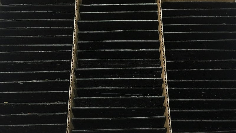 Tailors Chalk, Box of 48 (Black), Super-Glide Tailor Crayon, Wax-Based Fabric Chalk